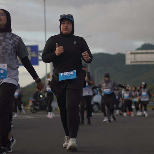 Race photo from KEDIRI HALF MARATHON 2026