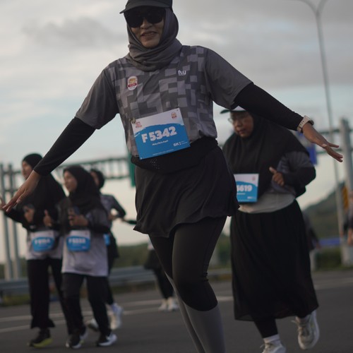 Race photo from KEDIRI HALF MARATHON 2026