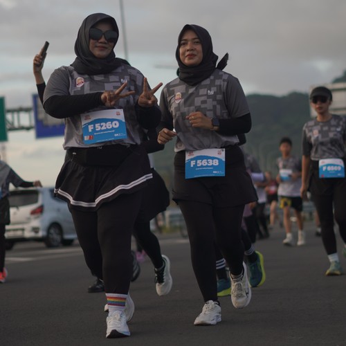 Race photo from KEDIRI HALF MARATHON 2026