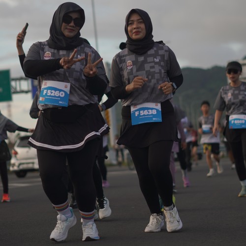 Race photo from KEDIRI HALF MARATHON 2026