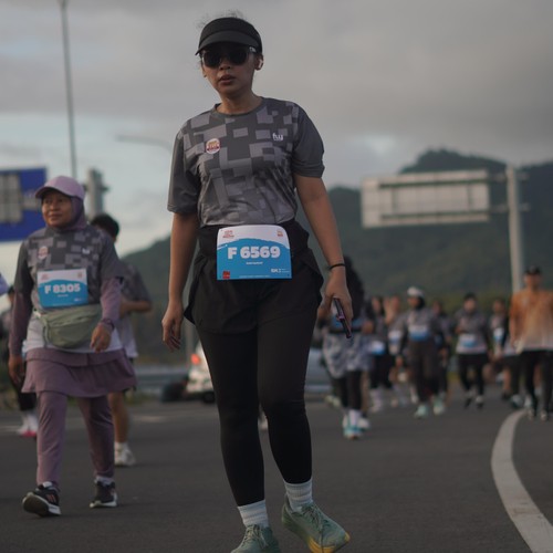 Race photo from KEDIRI HALF MARATHON 2026