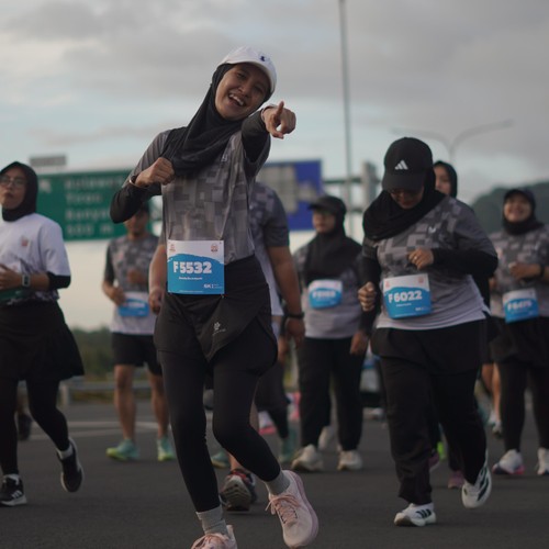 Race photo from KEDIRI HALF MARATHON 2026