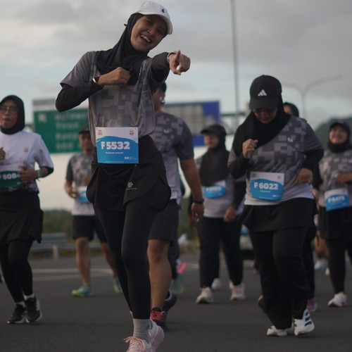 Race photo from KEDIRI HALF MARATHON 2026