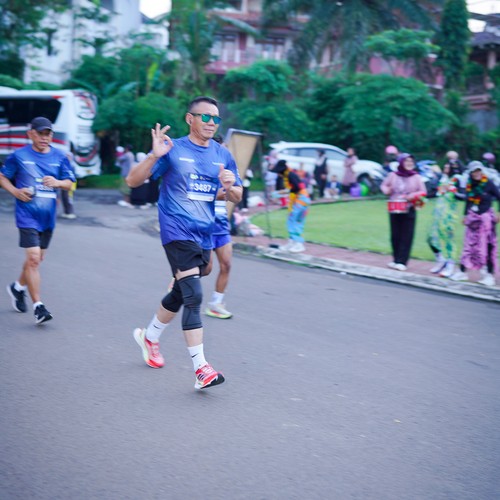 Race photo from BOGORUN 2026