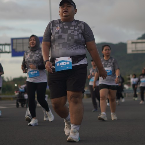 Race photo from KEDIRI HALF MARATHON 2026
