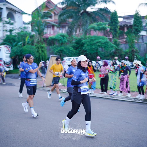 Race photo from BOGORUN 2026