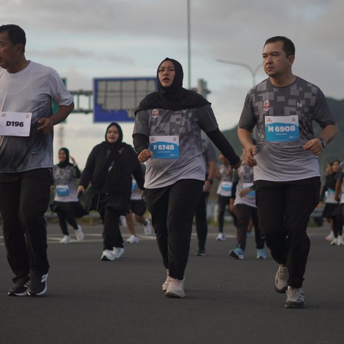 Race photo from KEDIRI HALF MARATHON 2026
