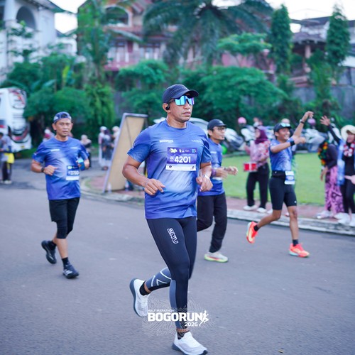 Race photo from BOGORUN 2026