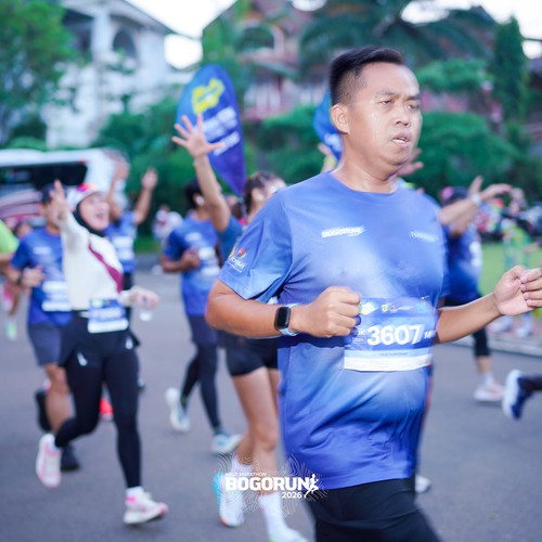 Race photo from BOGORUN 2026