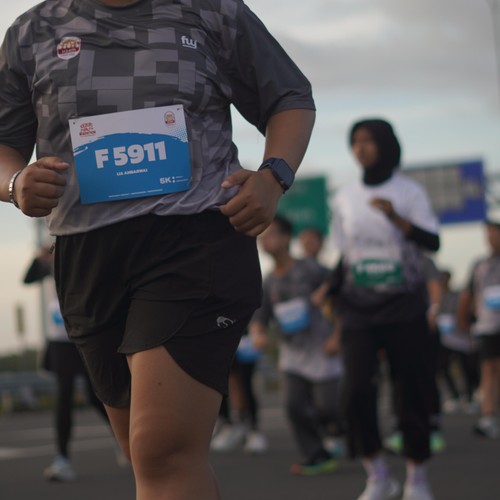 Race photo from KEDIRI HALF MARATHON 2026