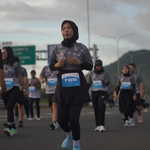 Race photo from KEDIRI HALF MARATHON 2026