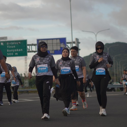 Race photo from KEDIRI HALF MARATHON 2026