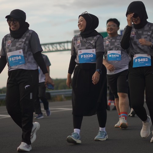 Race photo from KEDIRI HALF MARATHON 2026