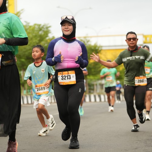 Race photo from ARUTMIN BORNEO RUN 2025