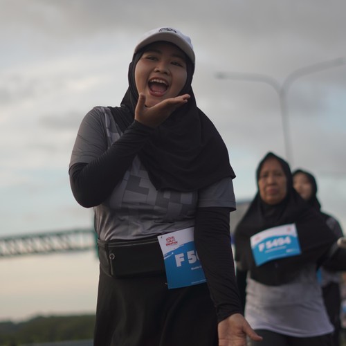 Race photo from KEDIRI HALF MARATHON 2026