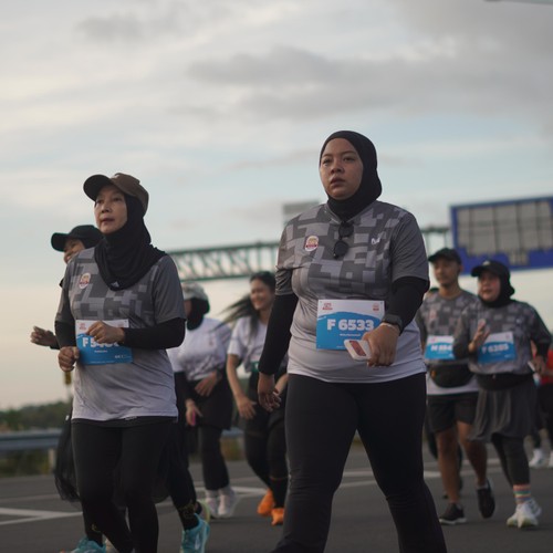 Race photo from KEDIRI HALF MARATHON 2026