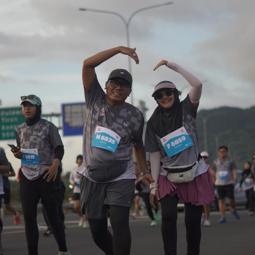 Race photo from KEDIRI HALF MARATHON 2026