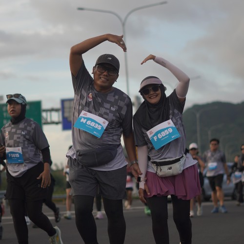 Race photo from KEDIRI HALF MARATHON 2026