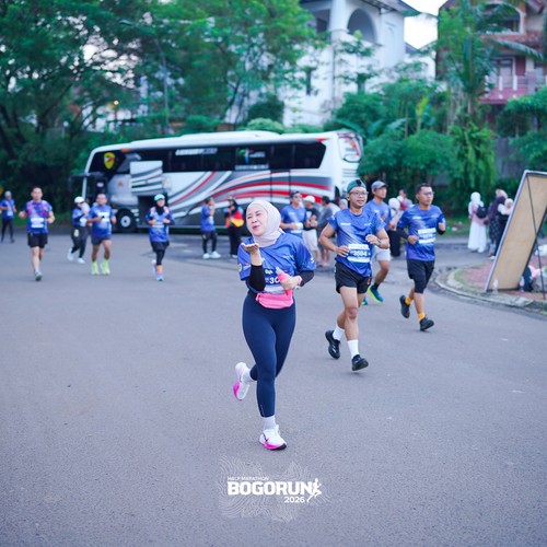 Race photo from BOGORUN 2026