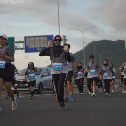 Race photo from KEDIRI HALF MARATHON 2026