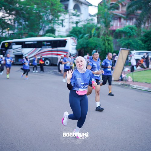 Race photo from BOGORUN 2026