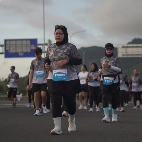 Race photo from KEDIRI HALF MARATHON 2026