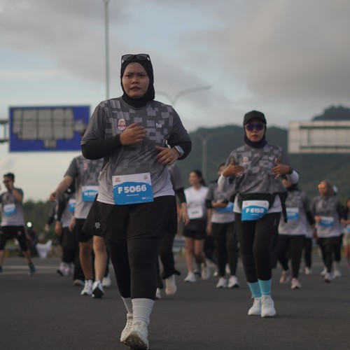 Race photo from KEDIRI HALF MARATHON 2026