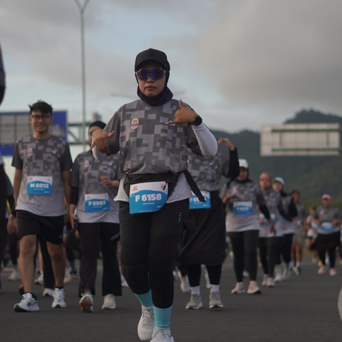 Race photo from KEDIRI HALF MARATHON 2026