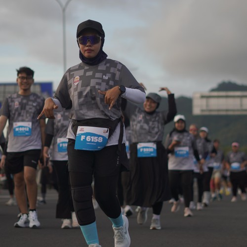Race photo from KEDIRI HALF MARATHON 2026