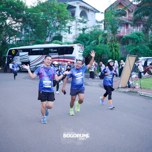 Race photo from BOGORUN 2026