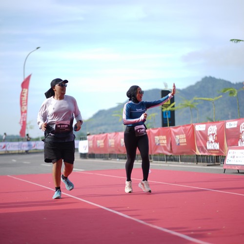 Race photo from KEDIRI HALF MARATHON 2026