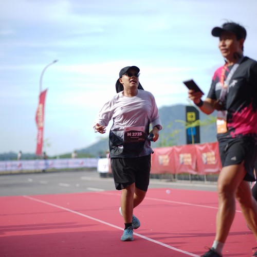 Race photo from KEDIRI HALF MARATHON 2026