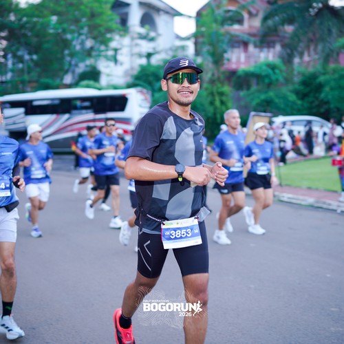 Race photo from BOGORUN 2026