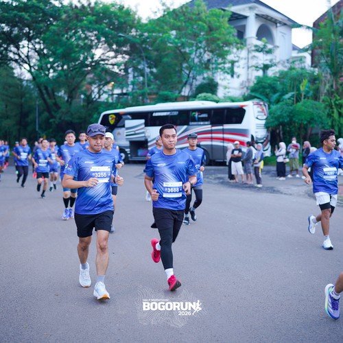 Race photo from BOGORUN 2026