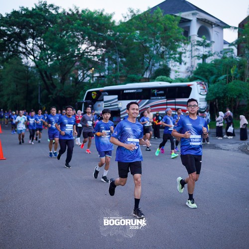 Race photo from BOGORUN 2026