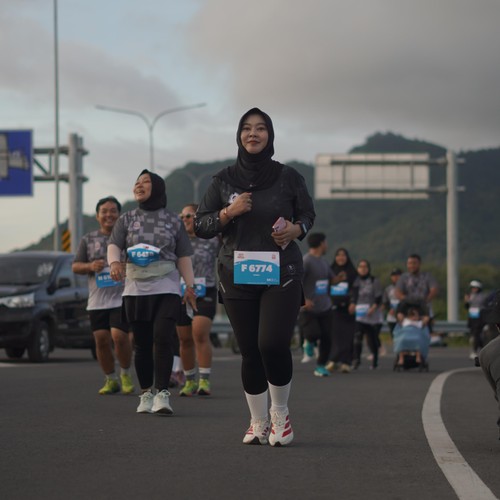 Race photo from KEDIRI HALF MARATHON 2026