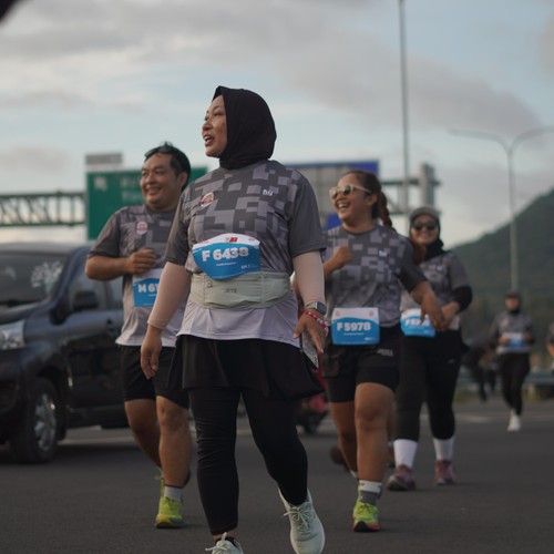 Race photo from KEDIRI HALF MARATHON 2026