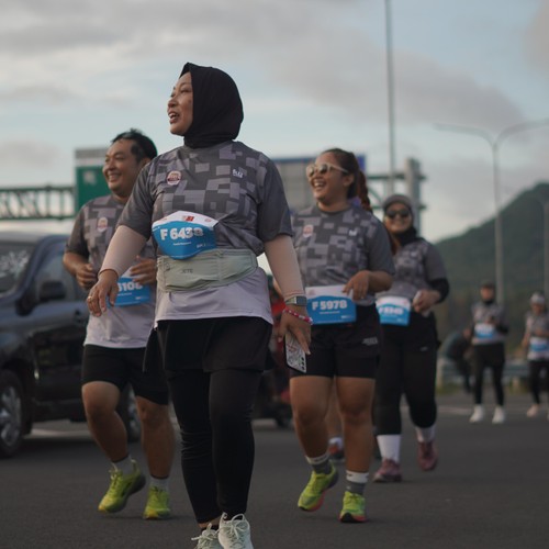 Race photo from KEDIRI HALF MARATHON 2026