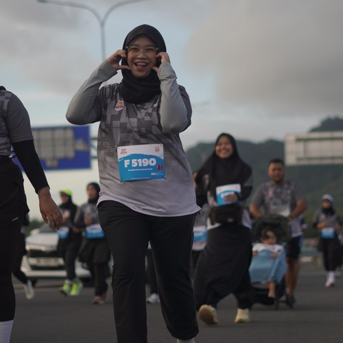 Race photo from KEDIRI HALF MARATHON 2026