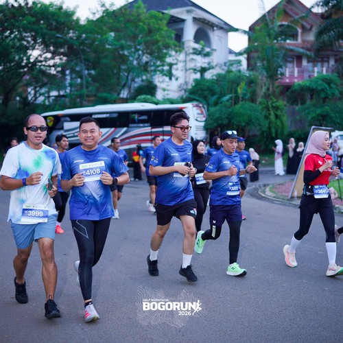 Race photo from BOGORUN 2026