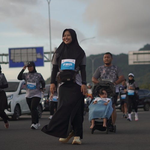 Race photo from KEDIRI HALF MARATHON 2026