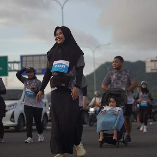 Race photo from KEDIRI HALF MARATHON 2026