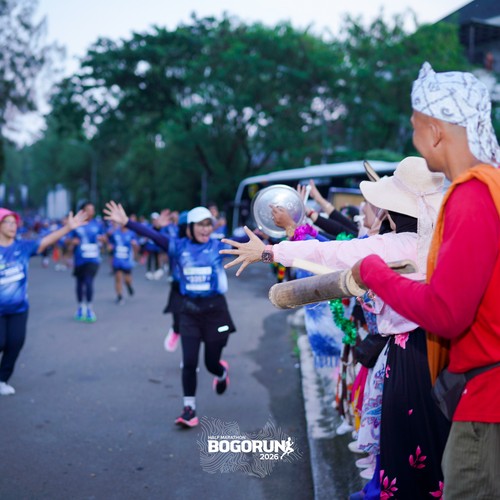 Race photo from BOGORUN 2026