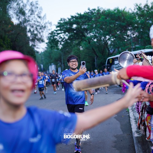 Race photo from BOGORUN 2026