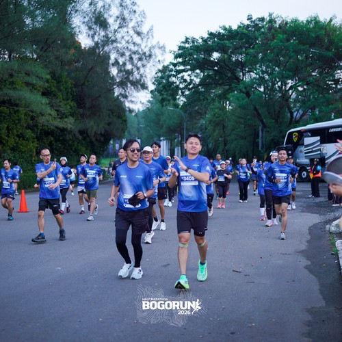 Race photo from BOGORUN 2026