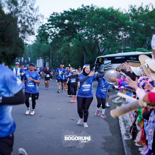Race photo from BOGORUN 2026