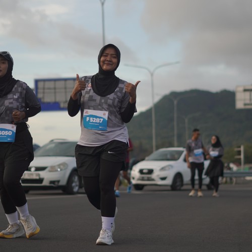 Race photo from KEDIRI HALF MARATHON 2026