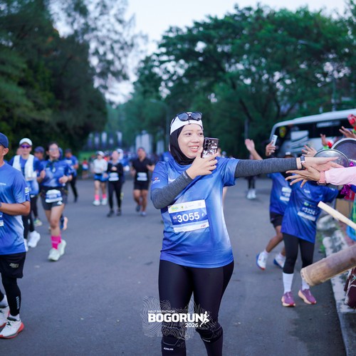 Race photo from BOGORUN 2026