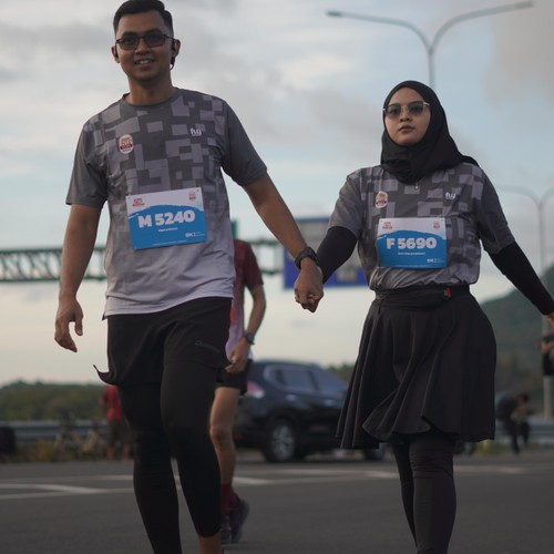 Race photo from KEDIRI HALF MARATHON 2026