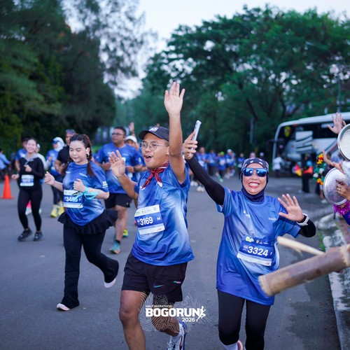 Race photo from BOGORUN 2026